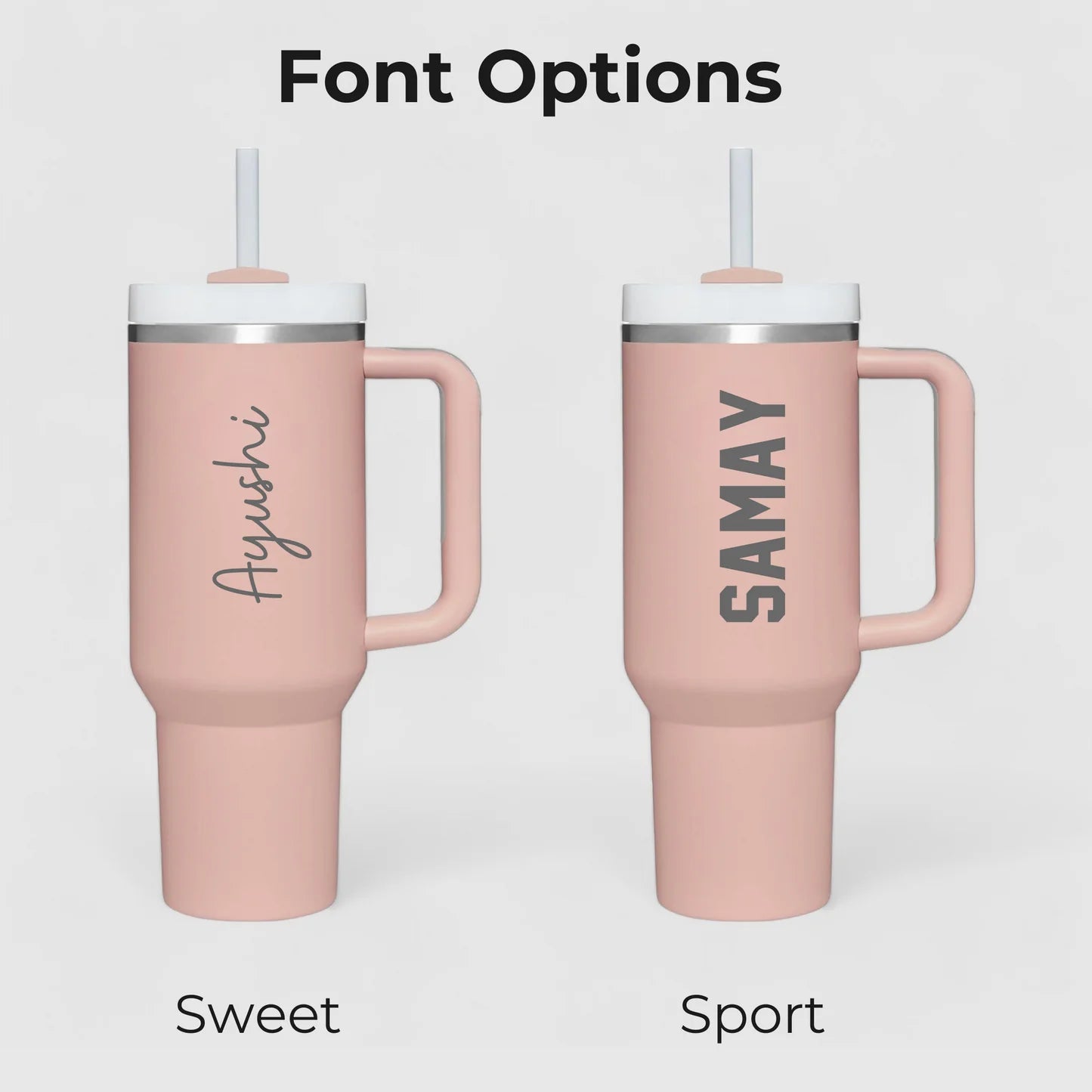 Personalized Cheer — 1200ml Tumbler With Straw and Lid, Stainless Steel, Insulated